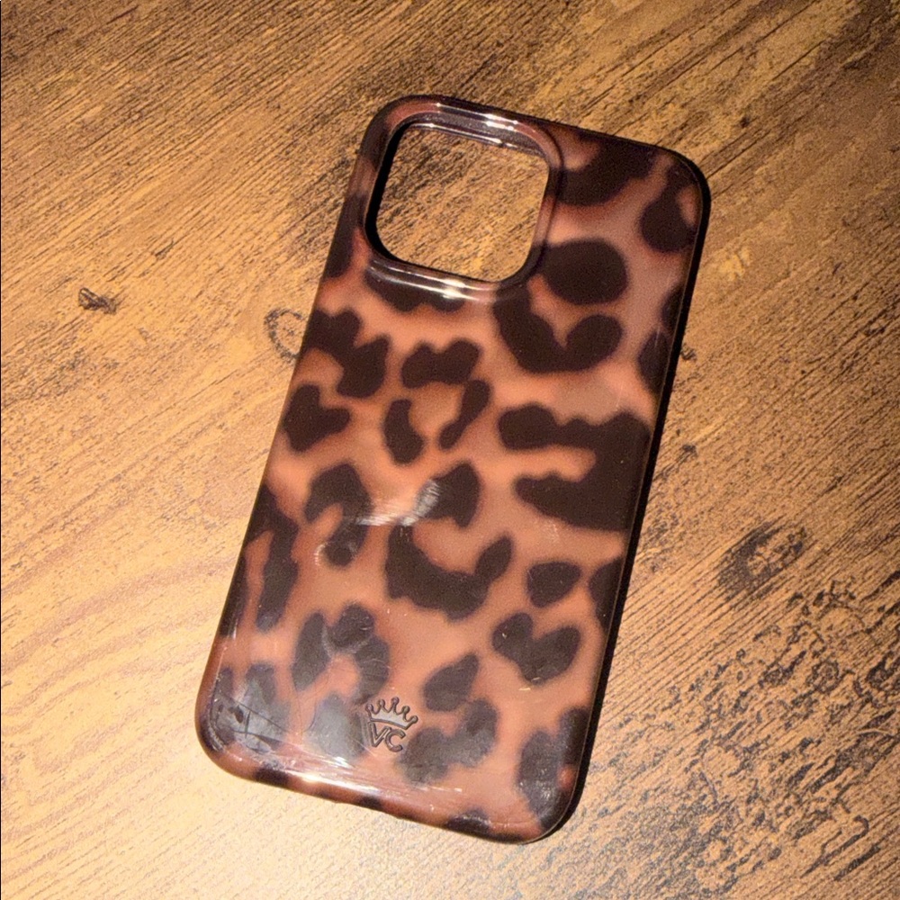 iPhone 15 Pro Max Leopard Print Phone Case